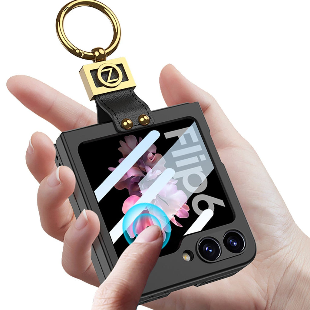SlimRing Z Flip 6 Ultra-Thin Case with Ring Holder