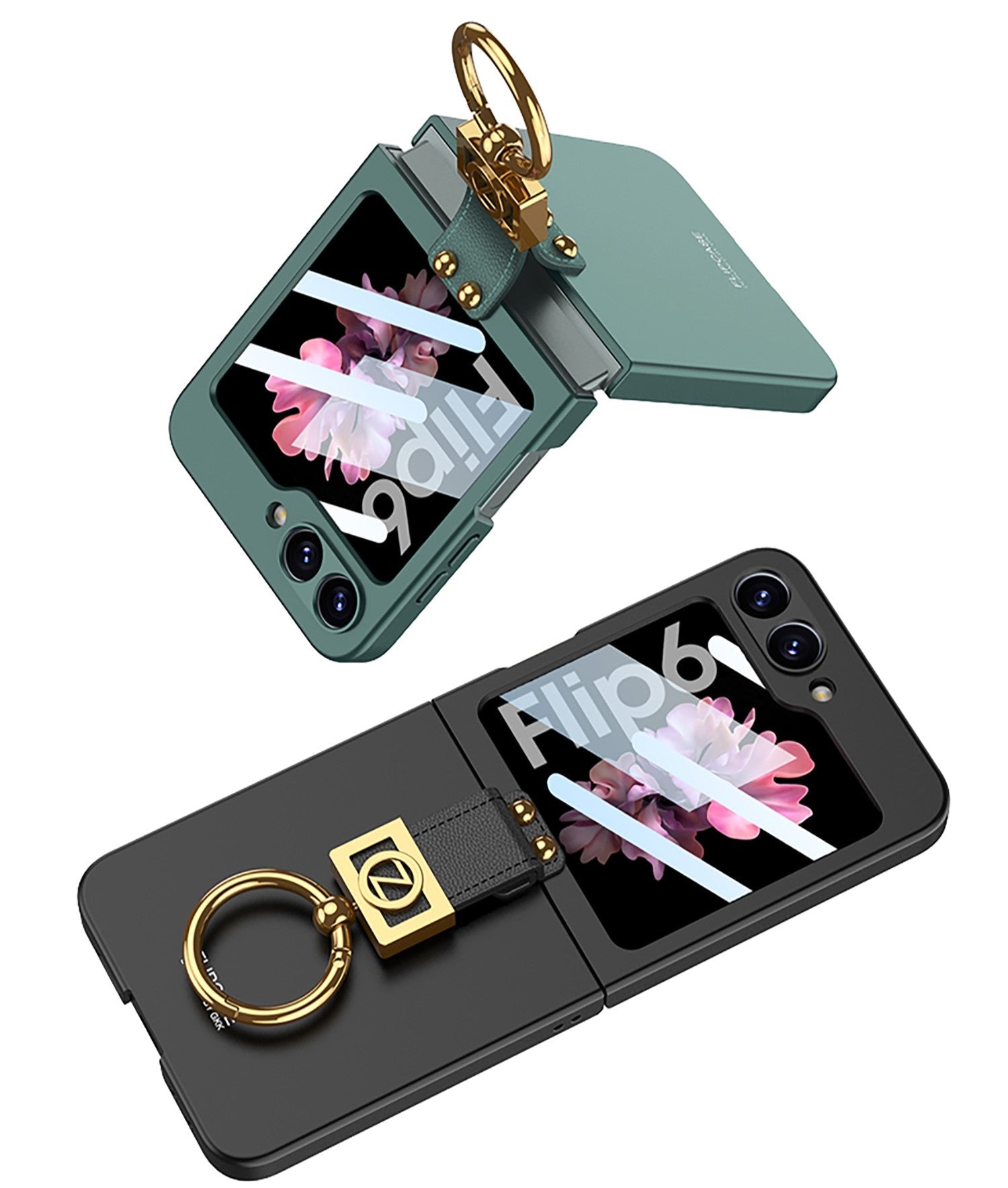 SlimRing Z Flip 6 Ultra-Thin Case with Ring Holder