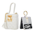 ChicDiamond Z Flip 6, 5, 4 Leather Strap Bag Case
