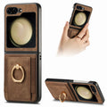 VintageFlex Z Flip 6, 5, 4 Magnetic Leather Wallet Case