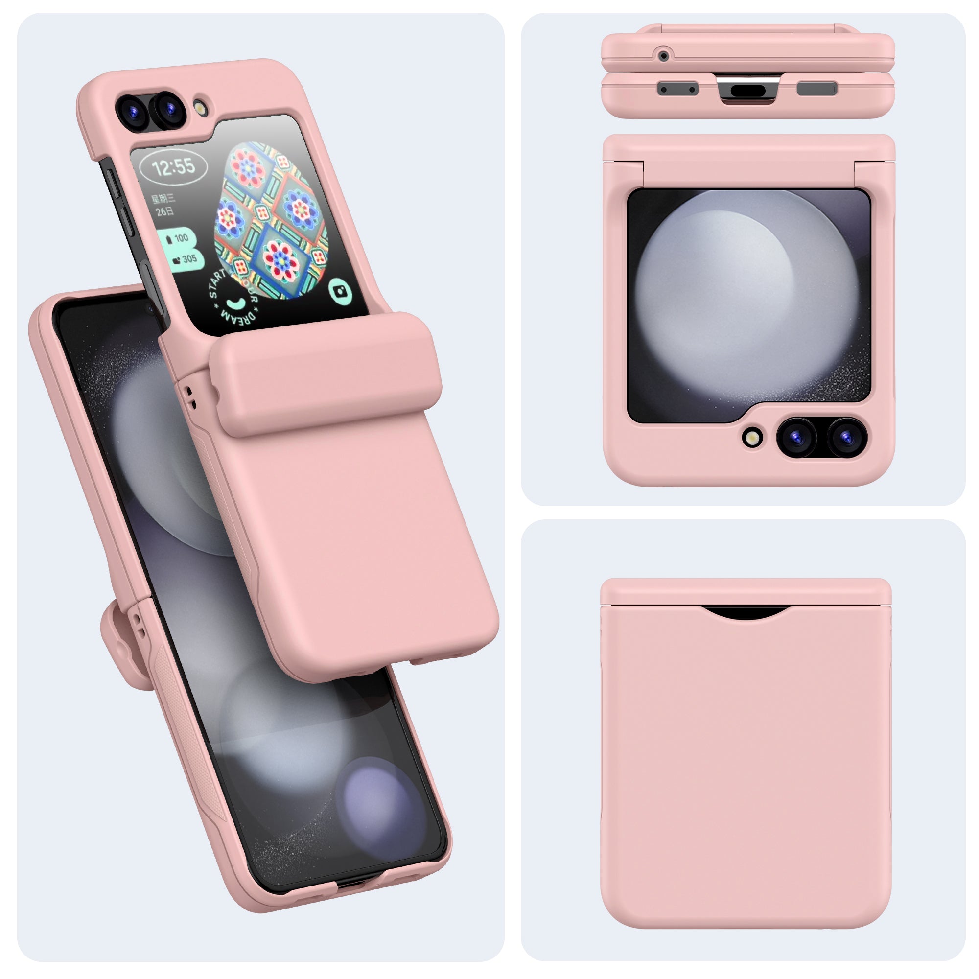 FlipGuard Z Flip 5, 4 Card Insertion Case